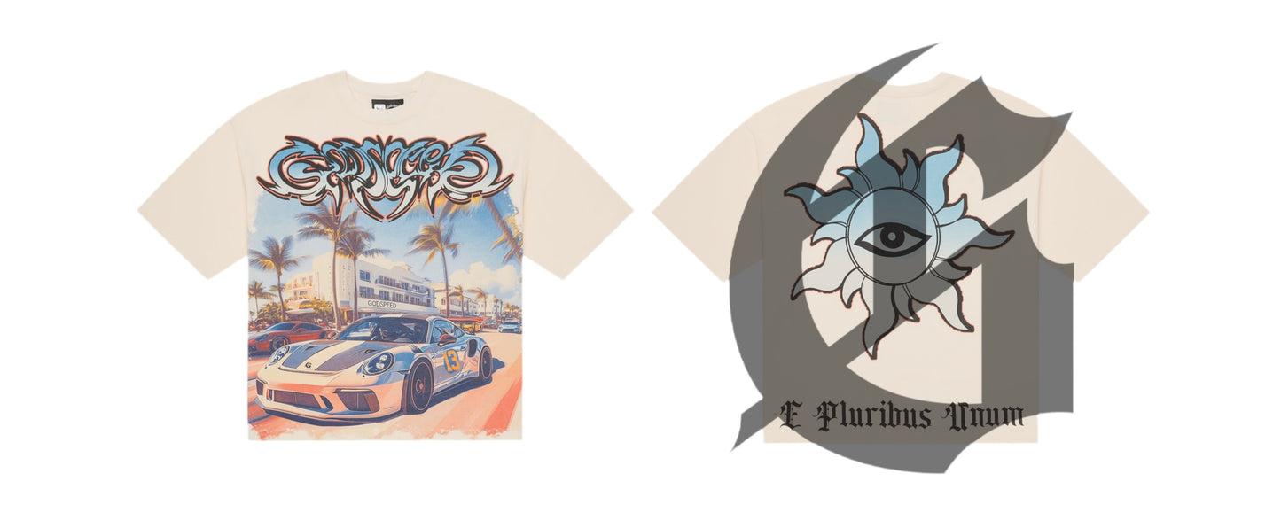 Godspeed Car Meet Miami Tee Bone