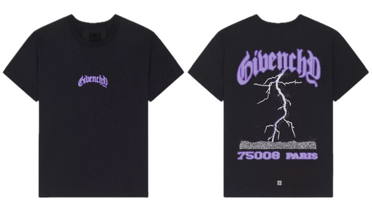 Givenchy Lightning Artwork Tee