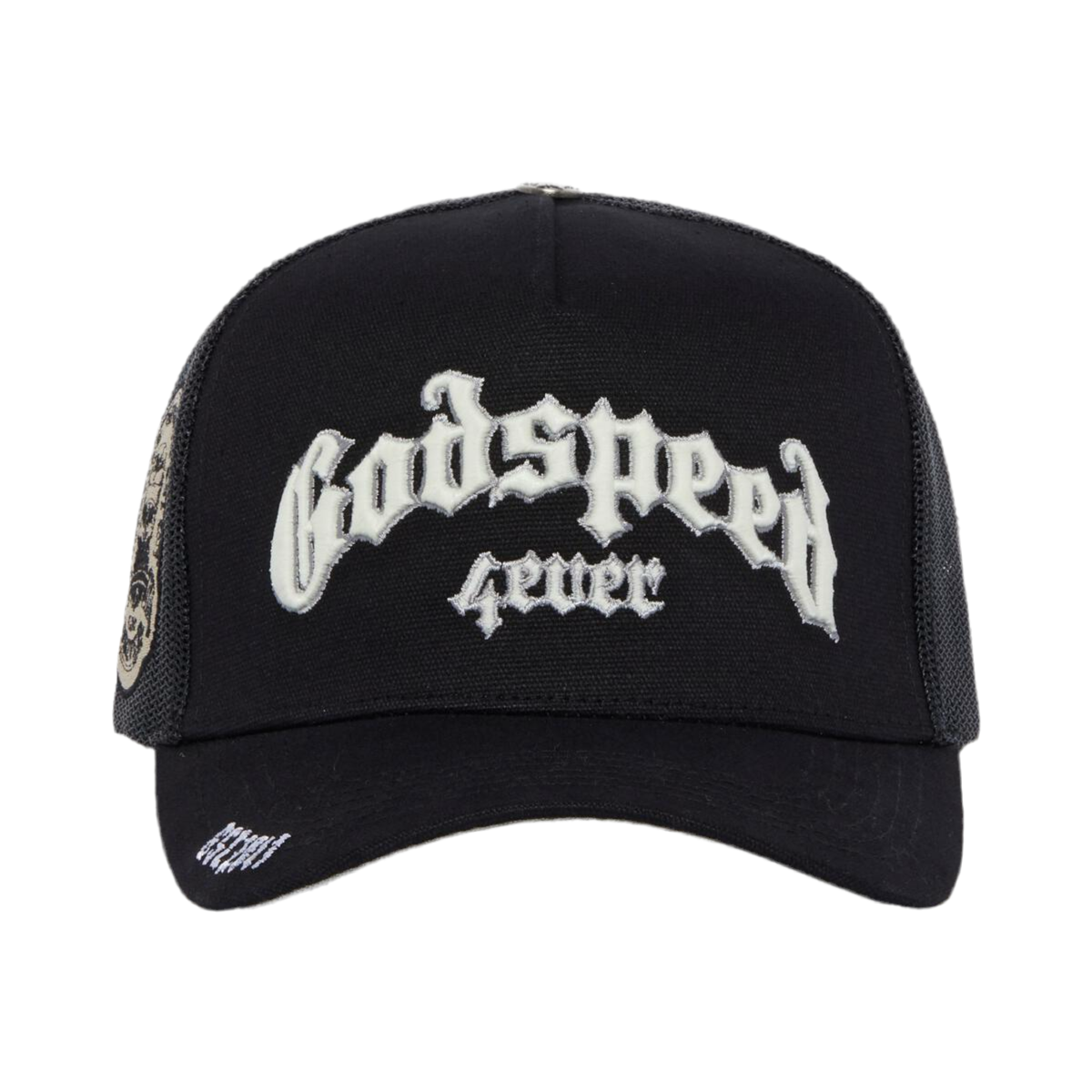 Godspeed Forever Hat Black White
