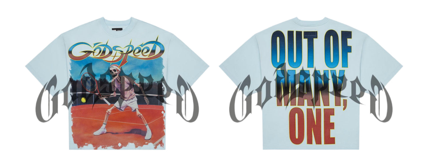 Godspeed Top Spin Tee Ice Blue