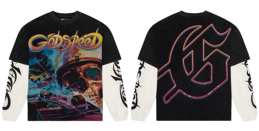 Godspeed F1 Dreams Layered T-Shirt Black
