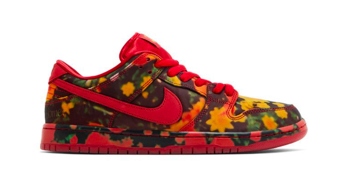 Nike SB Dunk Low Wizard Of Oz Poppy Field
