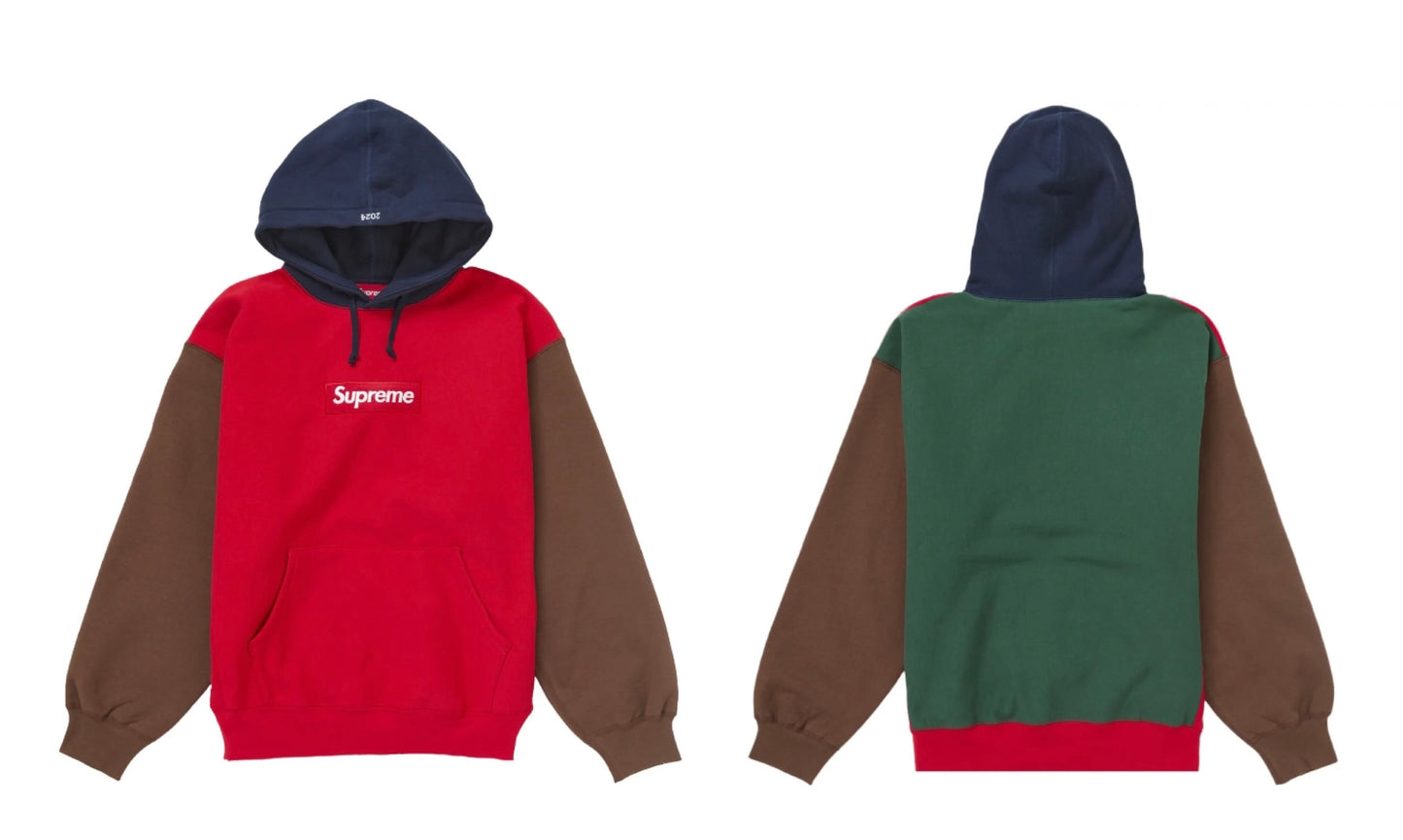 Supreme Box Logo Hoodie FW24 Multicolor