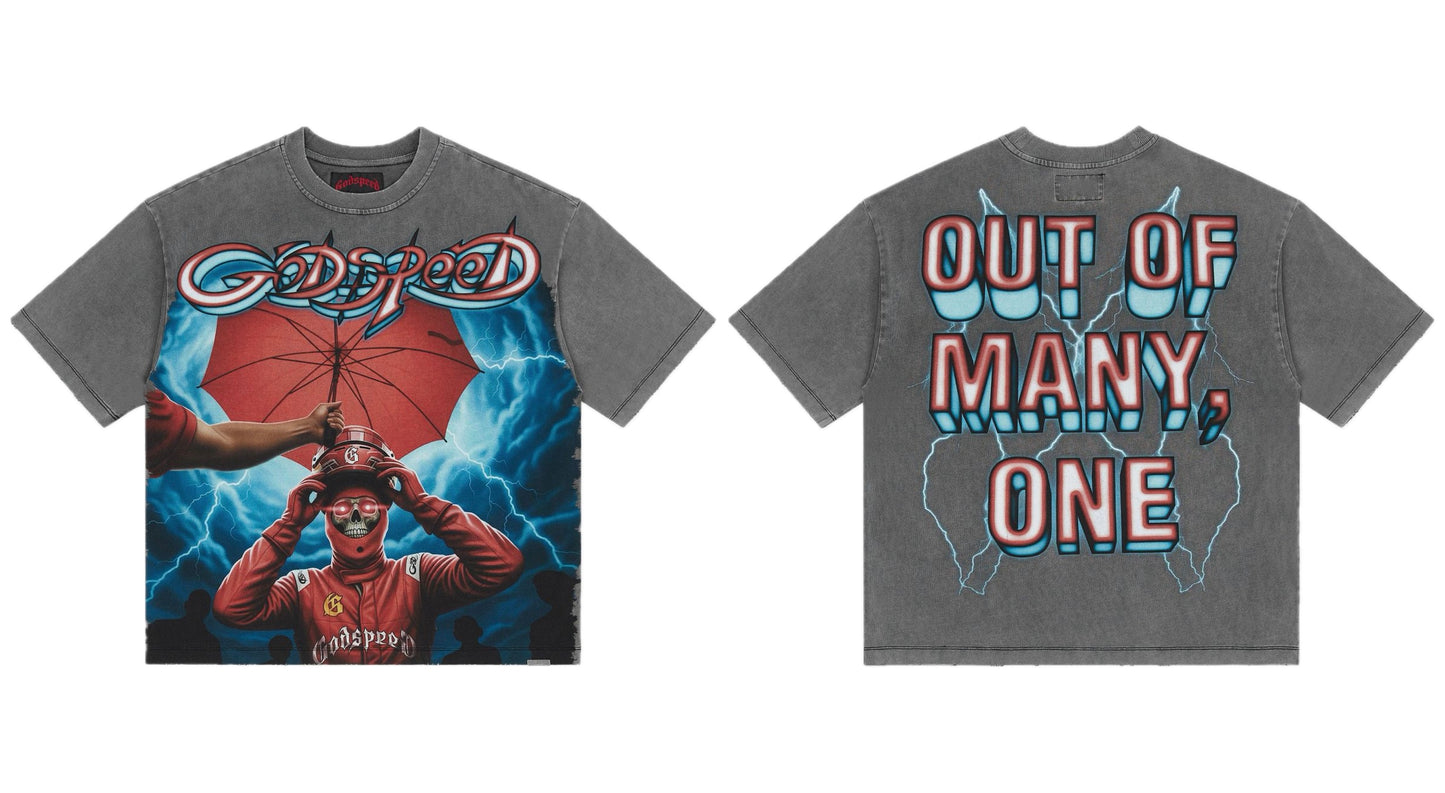 Godspeed Supreme Reign Tee Grey