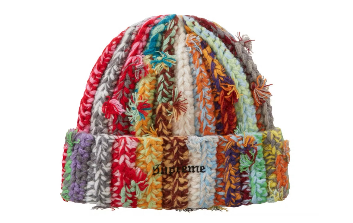 Supreme Hand Tied Beanie Multicolor