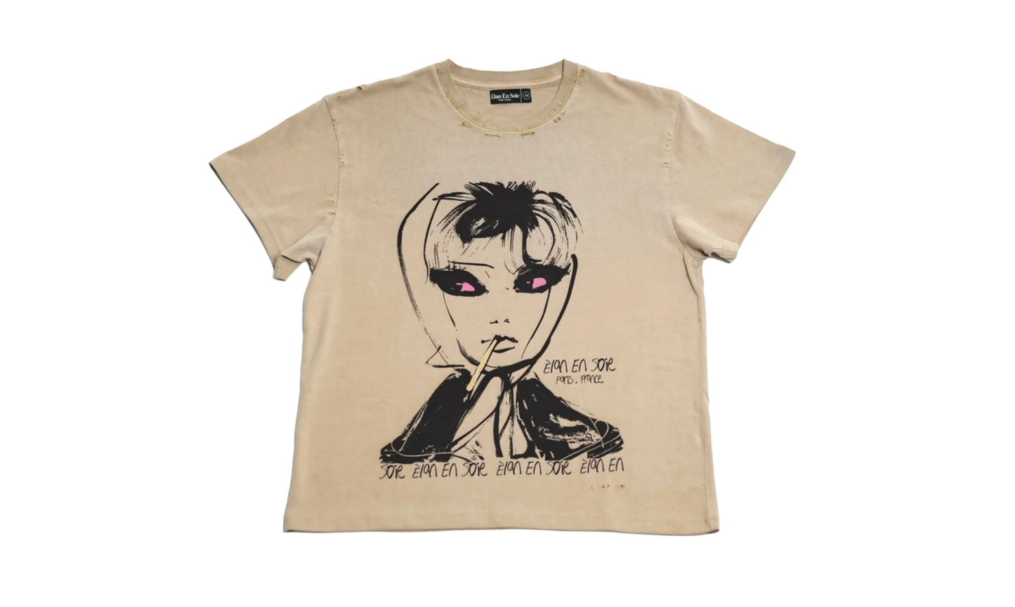 Elan En Soie She’s High Tee Beige