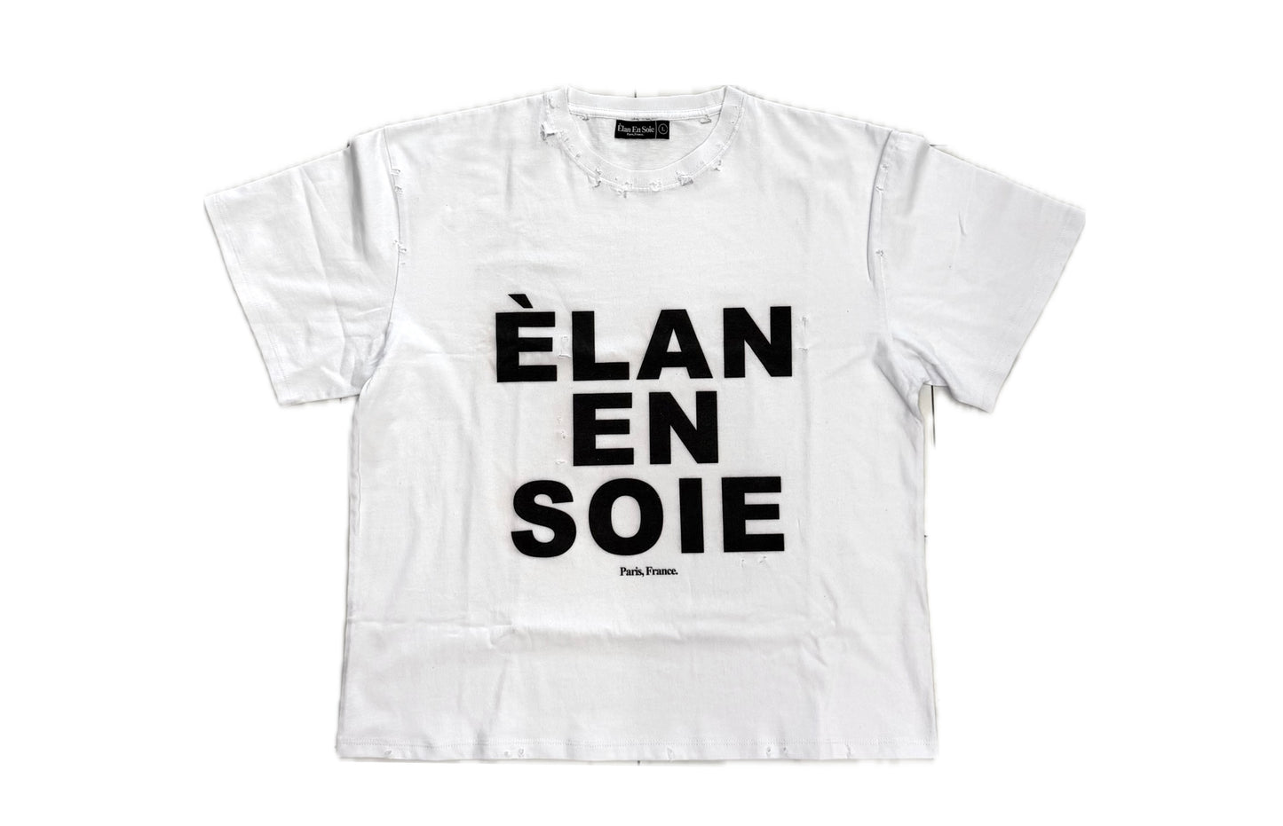 Elan En Soie Tourist Tee White
