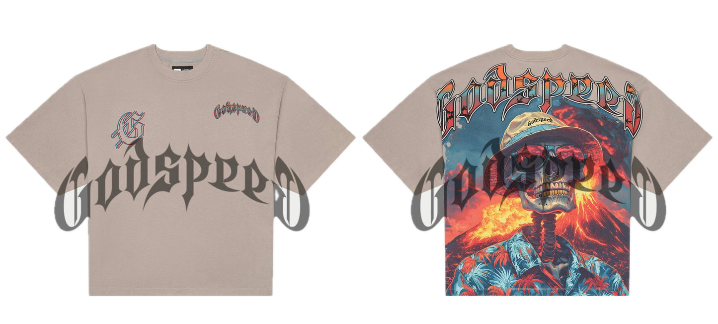 Godspeed Natural Disaster Tee Stone Wash