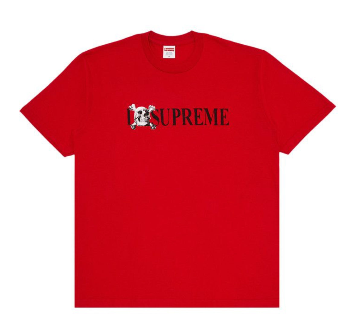 Supreme Skull Tee Red