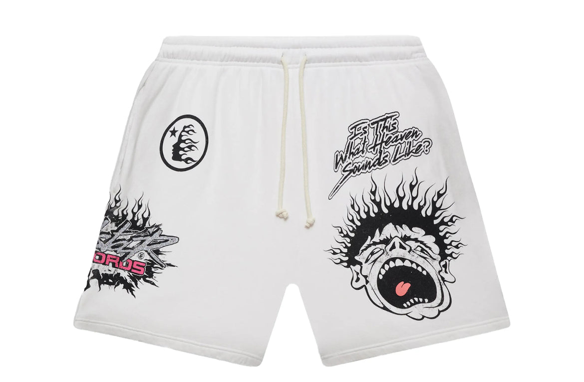 Hellstar Records Shorts White