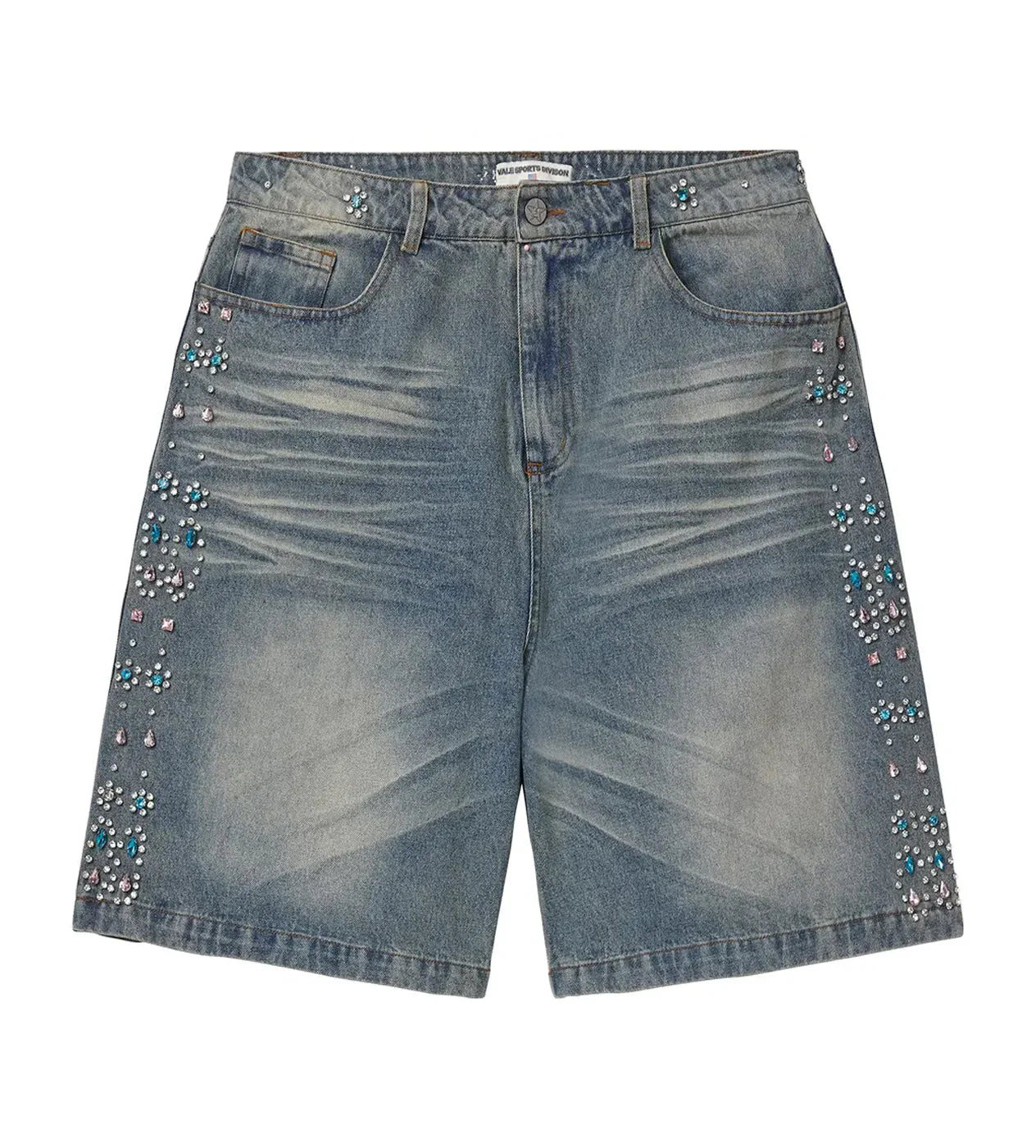 Vale Forever Candy Jean Shorts (Jorts) Blue