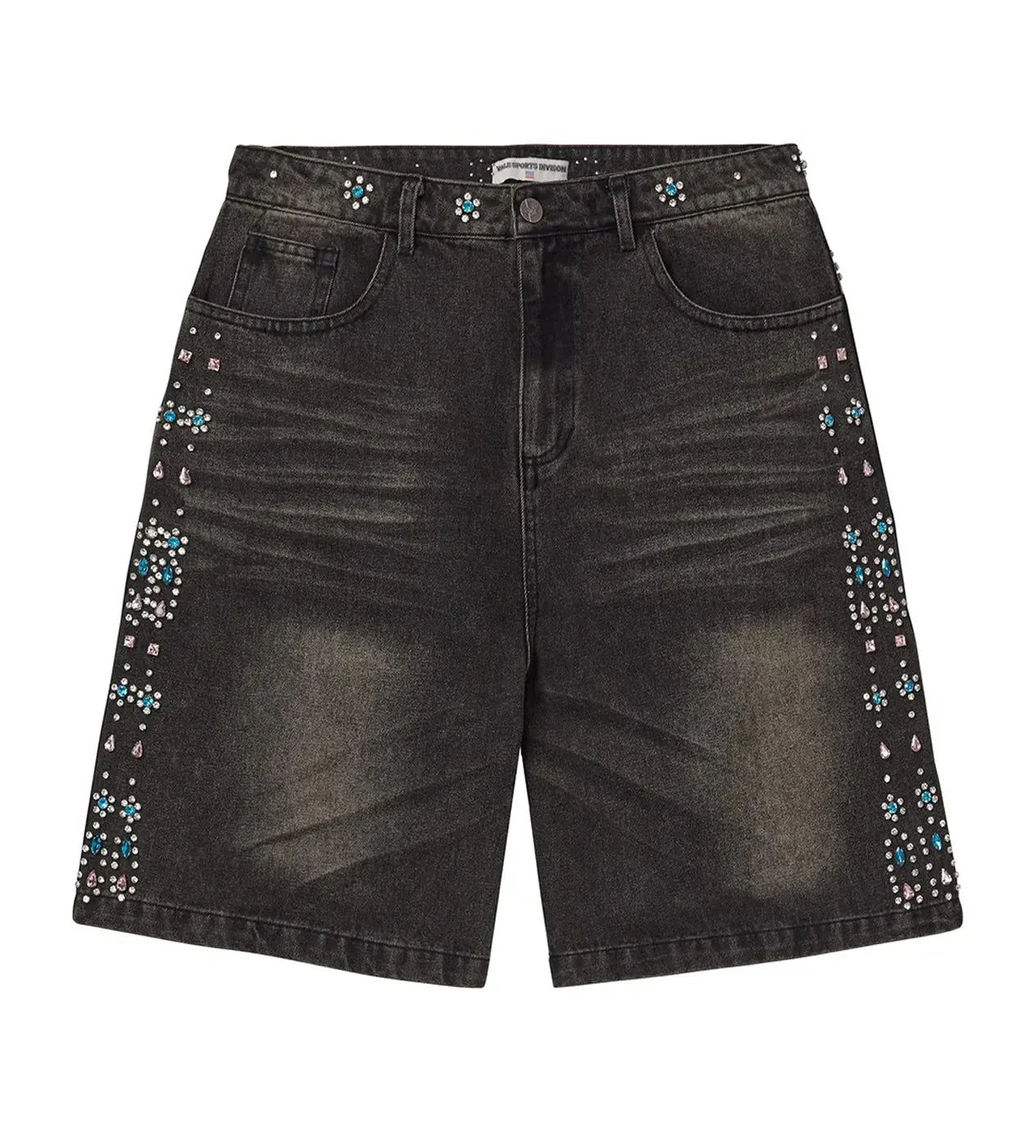 Vale Forever Candy Jean Shorts (Jorts) Black