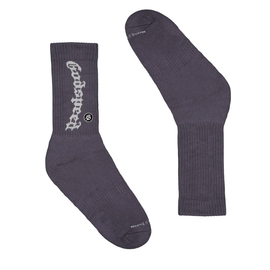 Godspeed OG Logo Sock (Grey) BOOM