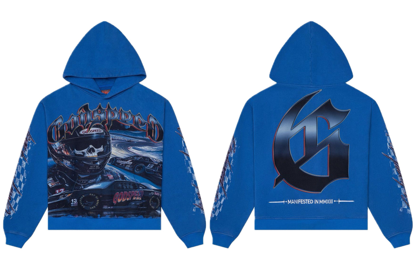 Godspeed Le Denier Hoodie Blue