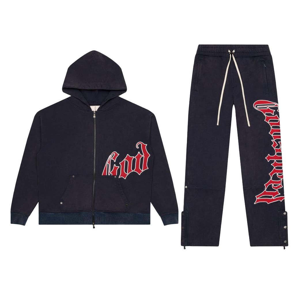 Godspeed OG Logo Sweatsuit V2 Navy Red