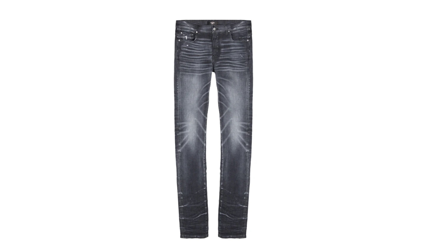 Amiri Stack Jeans Storm Grey