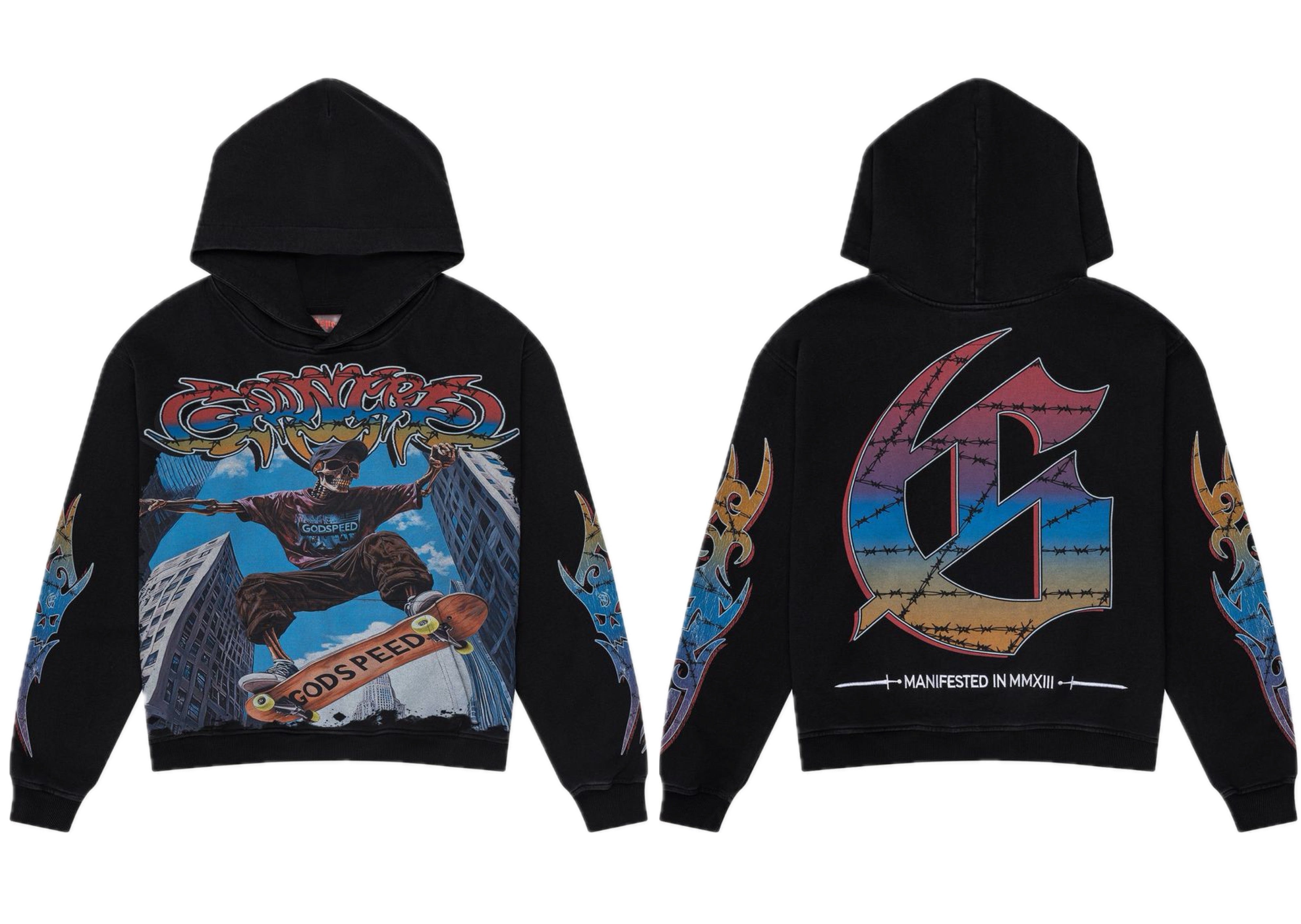 Godspeed Ollie Hoodie Black – Duval.Kickz