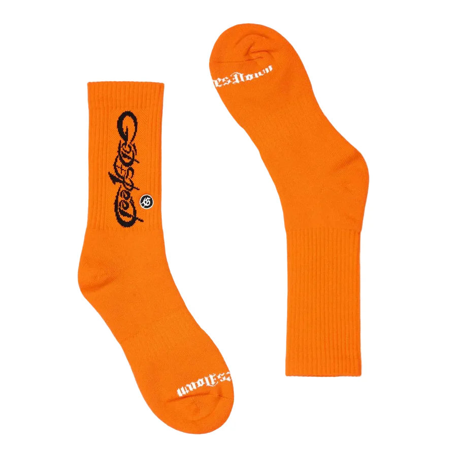Godspeed New Age Logo Socks Orange