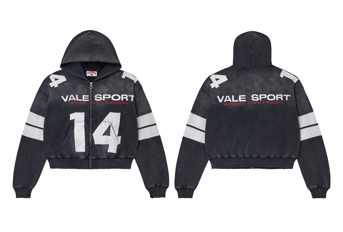 Vale Forever Jerzee Zip Up Hoodie