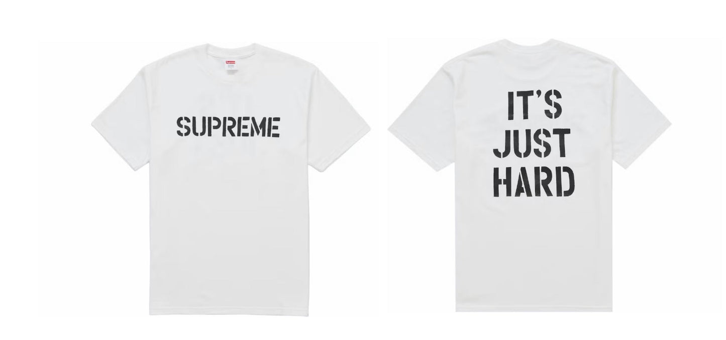 Supreme Hard Tee White