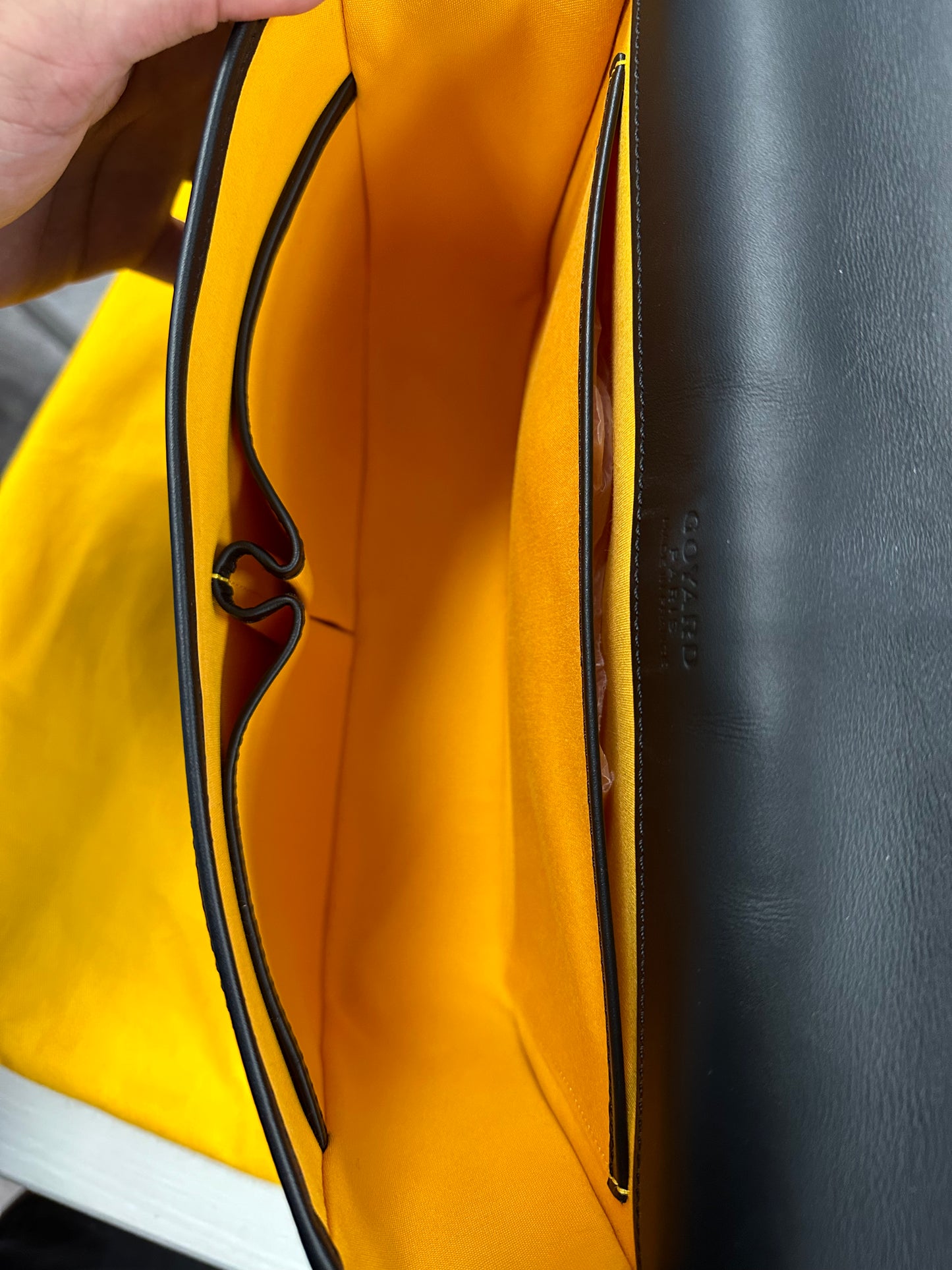 GOYARD Belvédère MM Messenger Bag Black