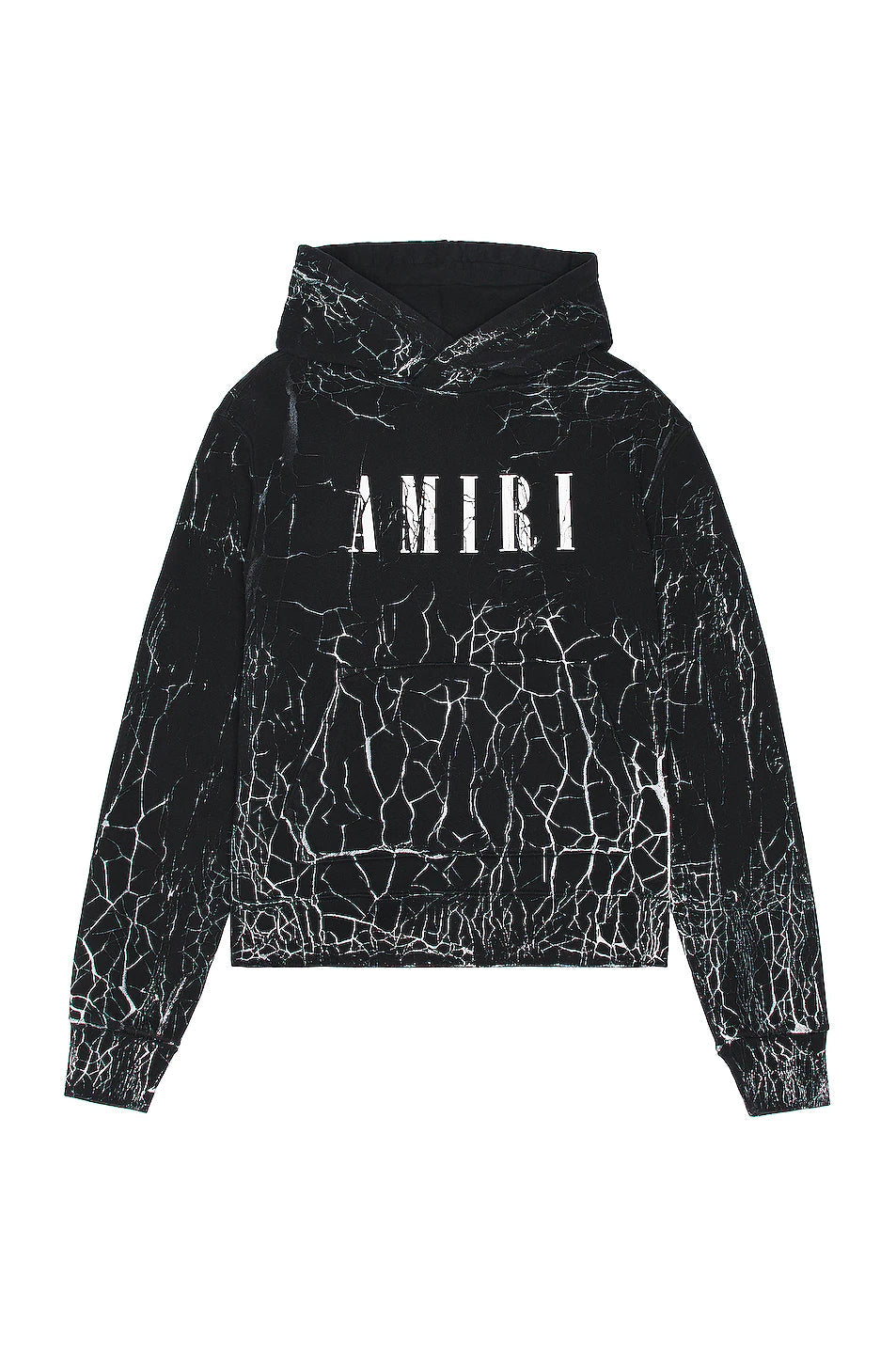 Amiri Cracked Dye Core Logo Hoodie