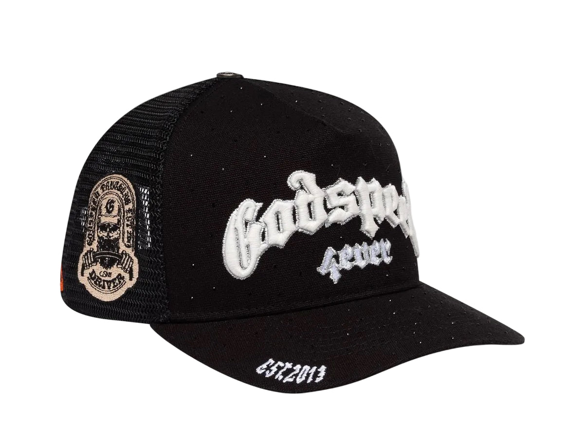 Godspeed Forever Trucker Hat VVS Black