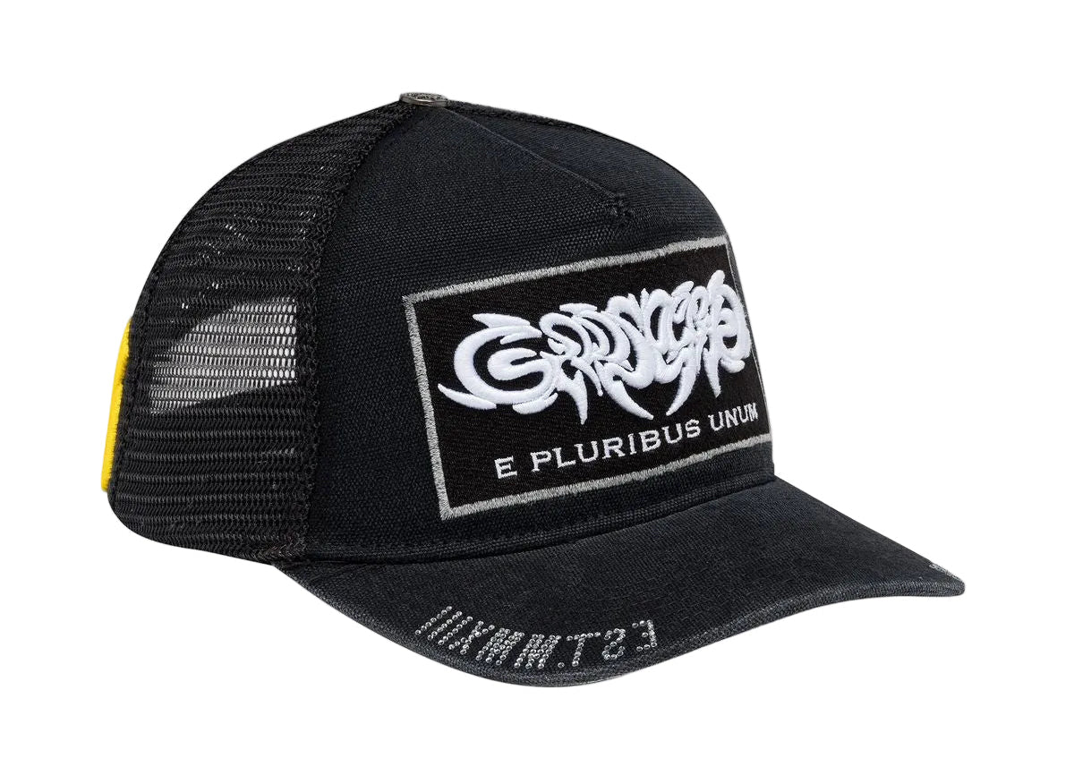 Godspeed E Pluribus Trucker Black Wash
