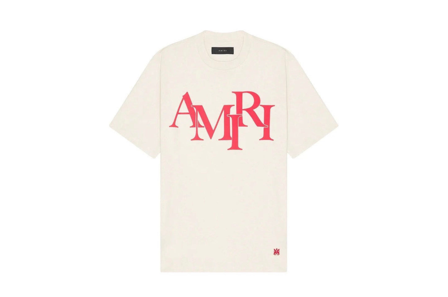 Amiri Staggered Tee Cream / Red