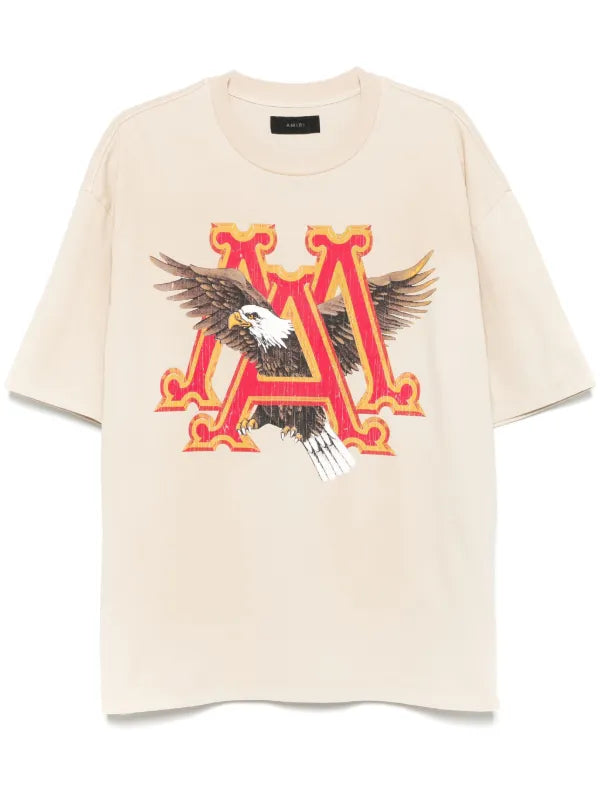 Amiri Vintage MA Eagle Tee Alabaster