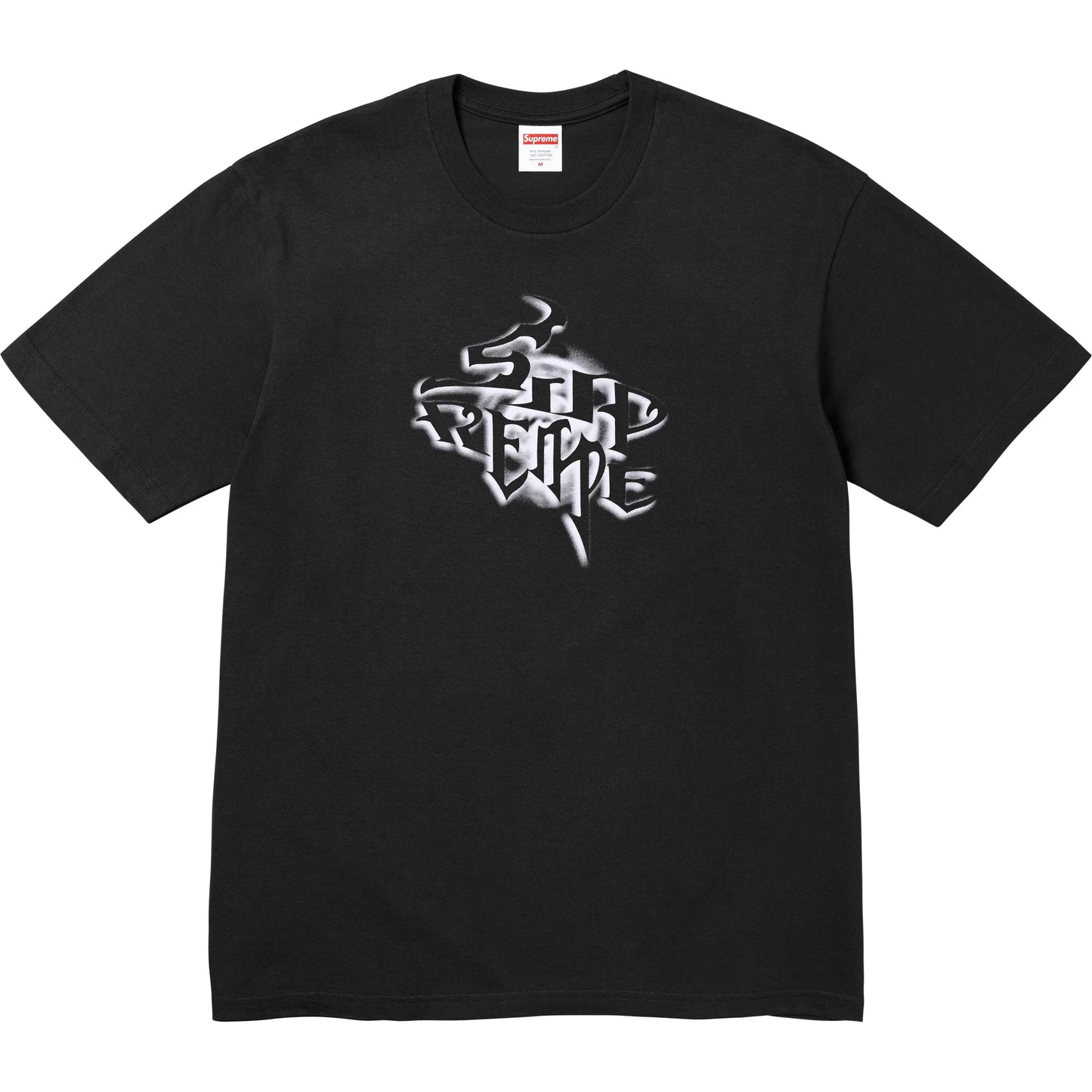 Supreme Smoke Tee FW24 Black