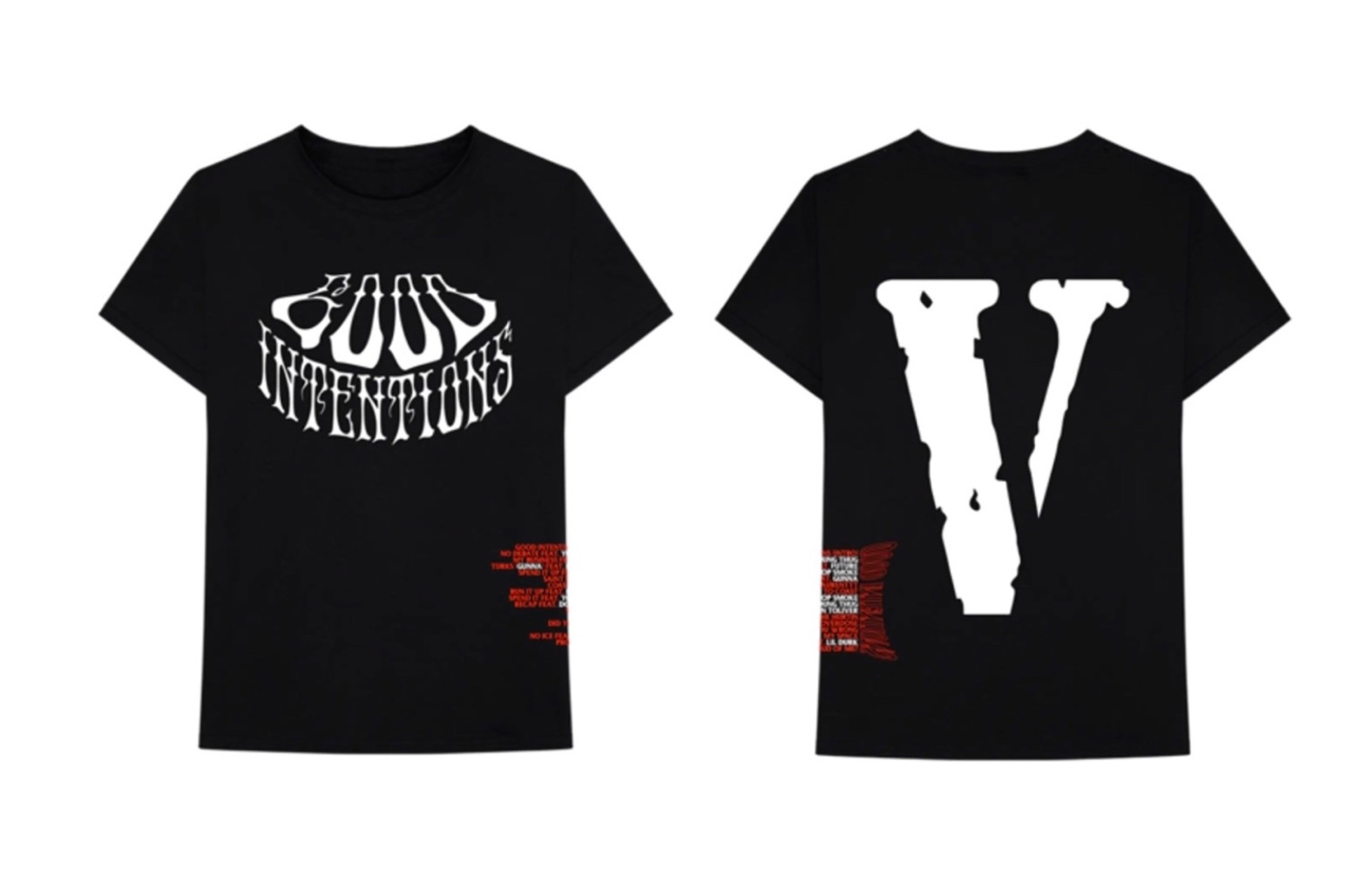 Vlone Nav x Dead Tee Black – Duval.Kickz