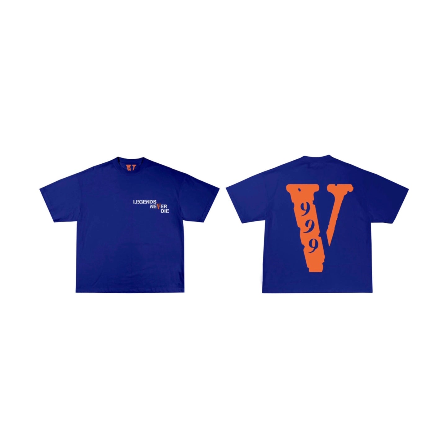 Vlone Juice Wrld x 999 Tee Blue