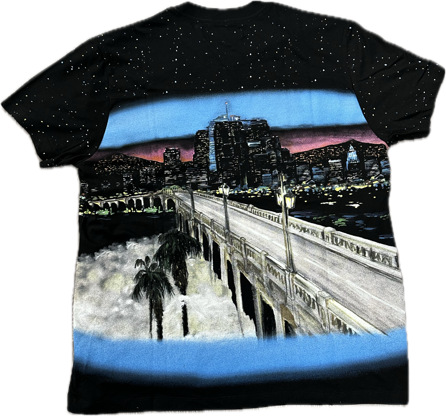 Amiri Painted City Tee Black