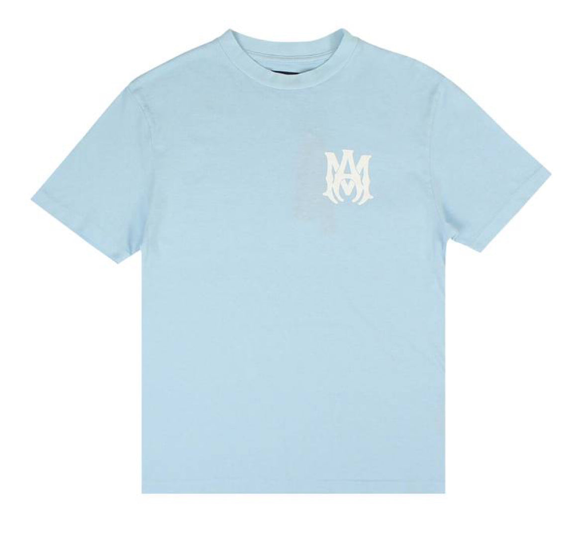 Amiri M.A. Logo Tee Baby Blue