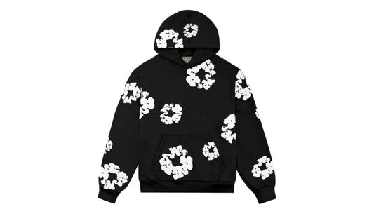 Denim Tears The Cotton Wreath Hoodie Black