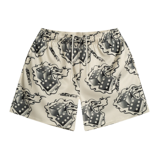 Bravest Studios Dice Shorts Cream