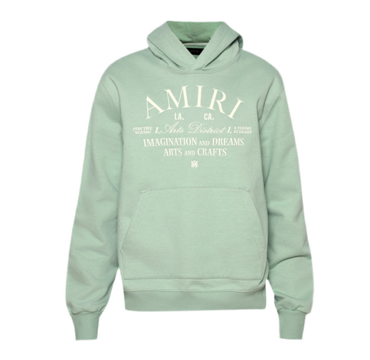 Amiri Arts District Hoodie Frosty Green