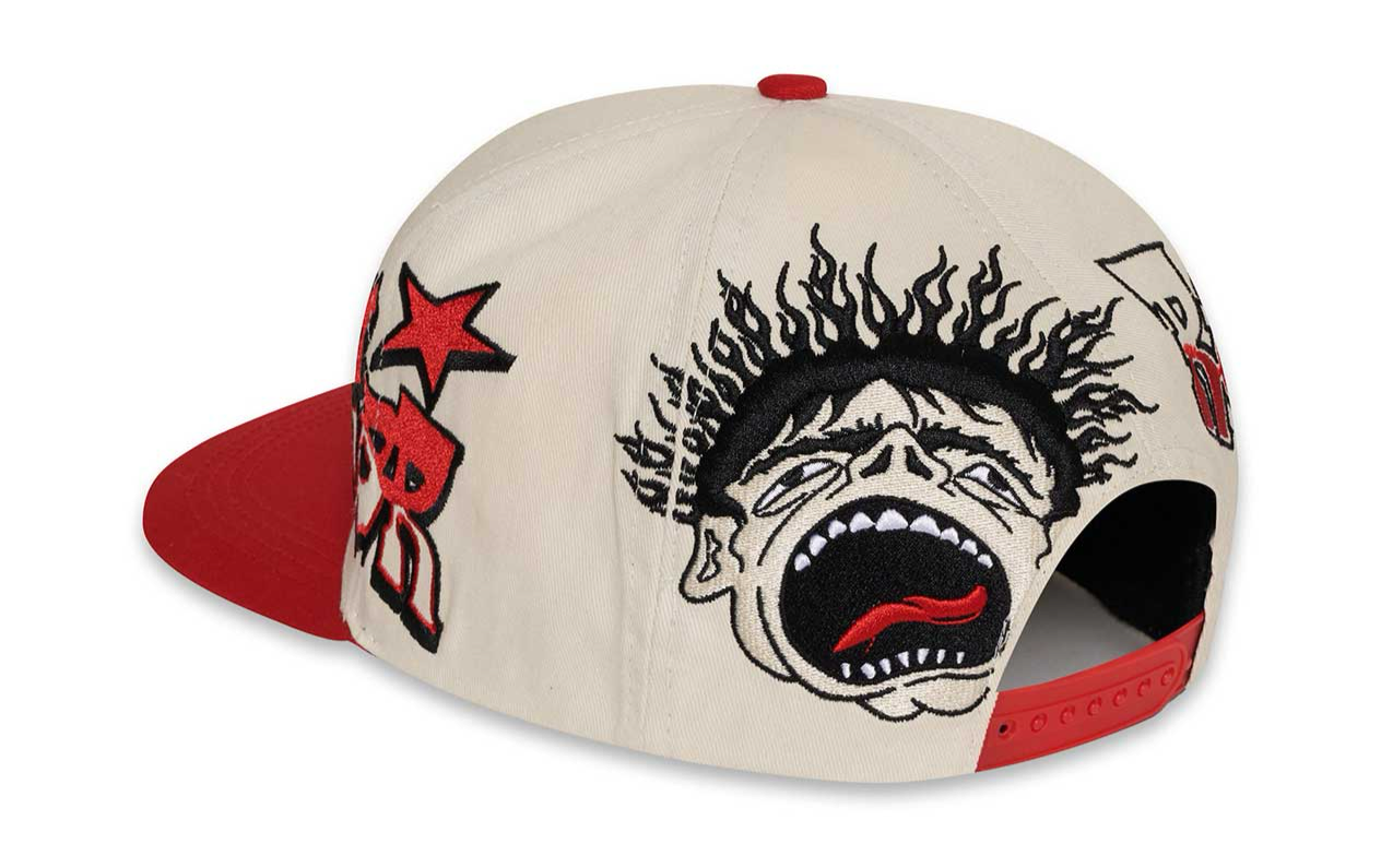 Hellstar Records SnapBack Hat Red