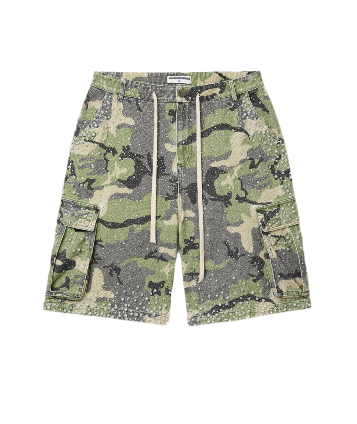 Vale Forever Soulja Camo Jean Shorts