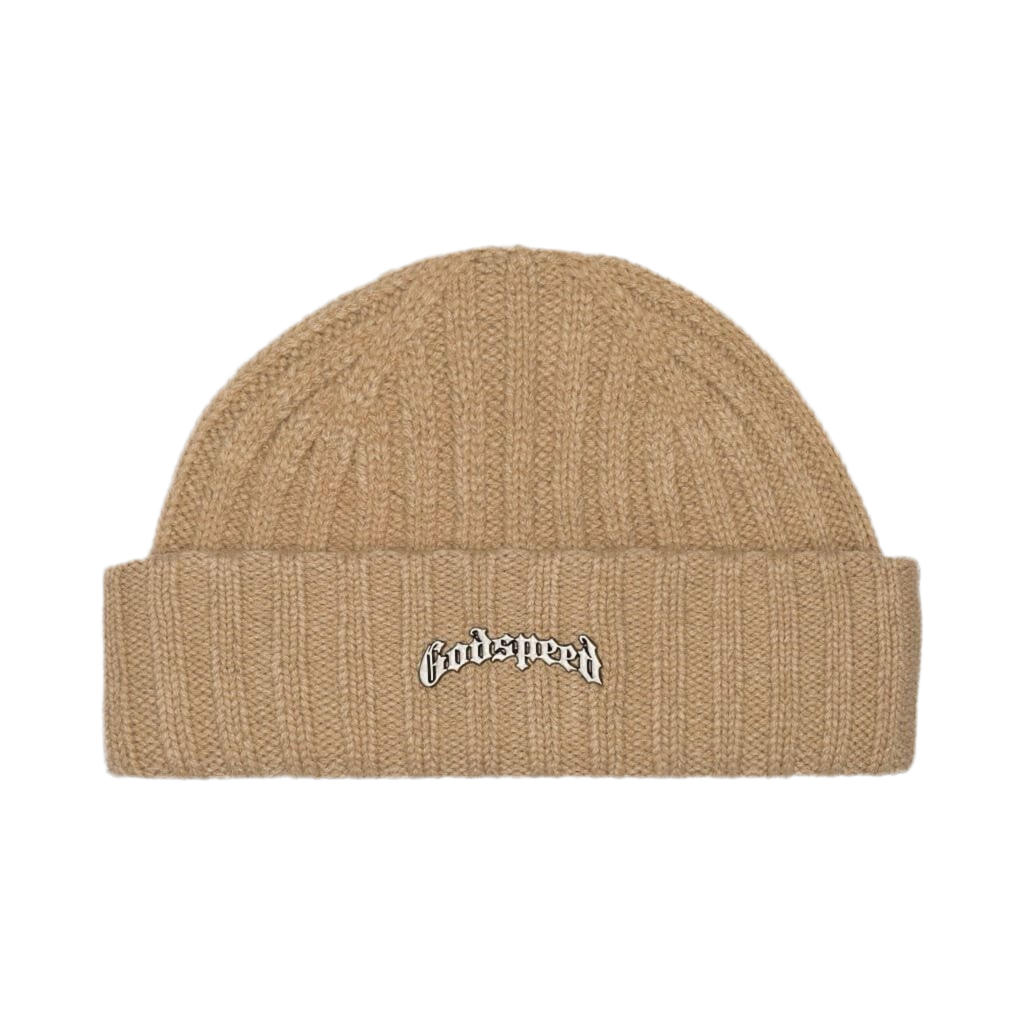 Godspeed OG Logo Emblem Beanie Khaki