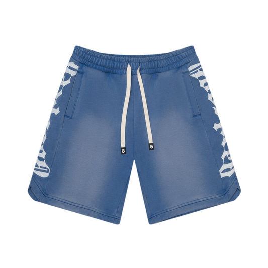 Godspeed Courtside Shorts Blue Sun Fade