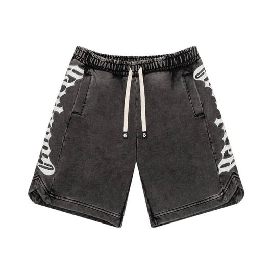 Godspeed Courtside Shorts Charcoal Wash
