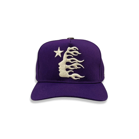 Hellstar Logo SnapBack Hat Purple