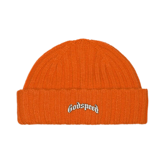 Godspeed OG Logo Emblem Beanie Orange