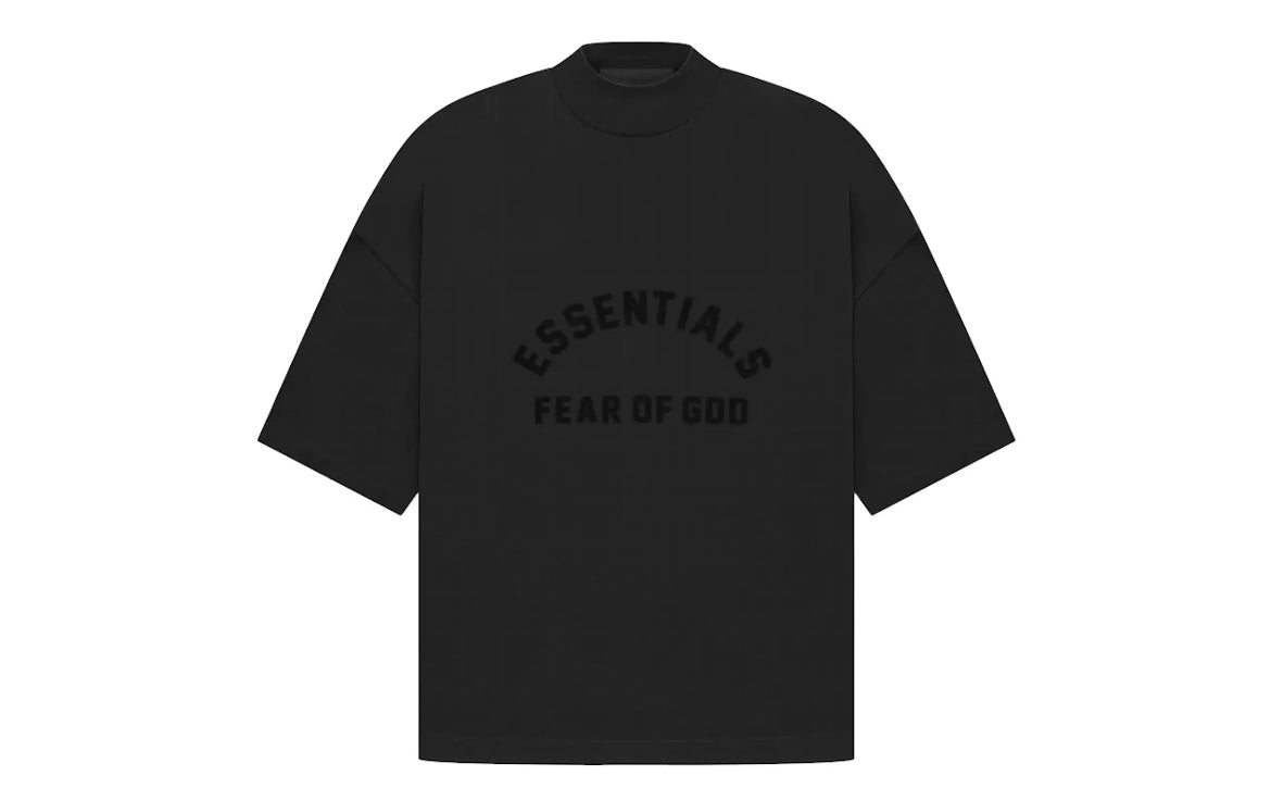 Fear of God Essentials Arch Logo Tee Jet Black