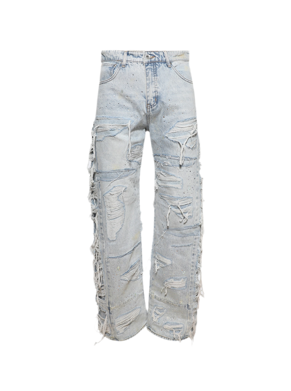 Who Decides War Ultra Flare Distressed Denim Jeans