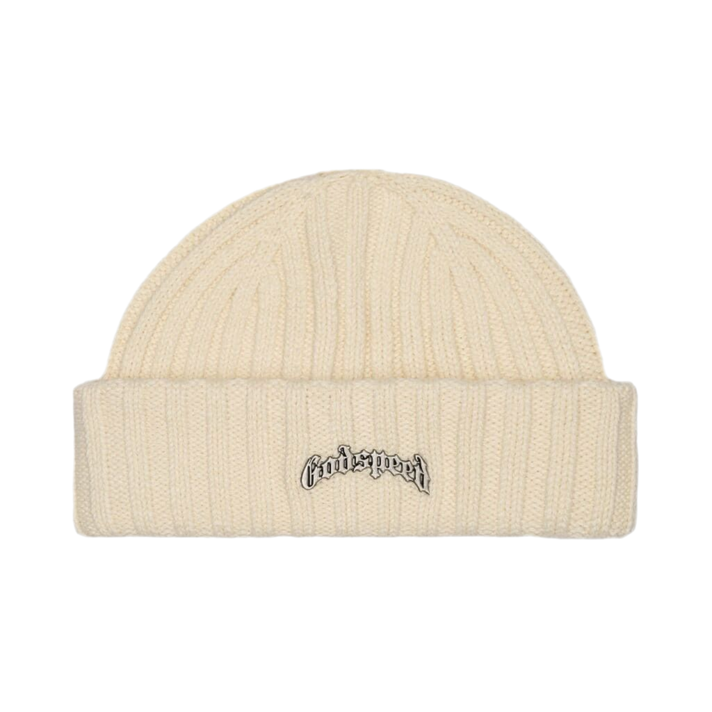 Godspeed OG Logo Emblem Beanie Creme