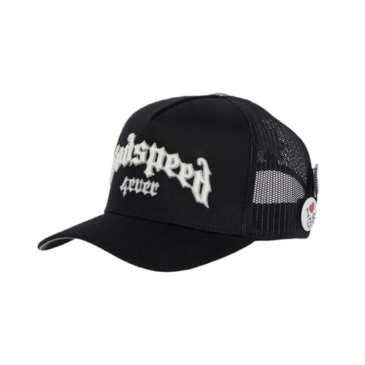 Godspeed Forever Hat Black White