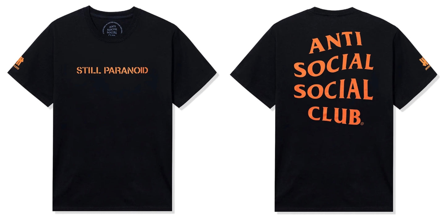 Anti Social Social Club x Undefeated Still Paranoid Tee